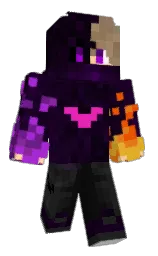 black russian and cod gray Minecraft skin — Classic model