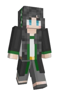 Front of BelleRosee's skin