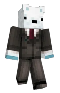 Front of BubbleAunt's skin