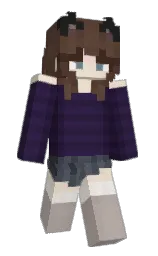 snakkze's Minecraft skin wearing the Minecraft Experience cape