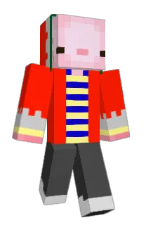Front of MinenBuild's skin