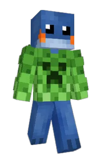 Front of Minecraft skin