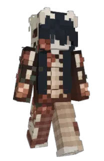 Front of Minecraft skin