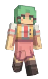 N1ccolum's Minecraft skin wearing the Cherry Blossom cape