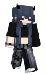 scrimbels's Minecraft skin wearing the Aurora cape