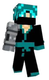 Tealninja12's Minecraft skin wearing the Cherry Blossom cape