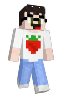 Front of Swabble's skin