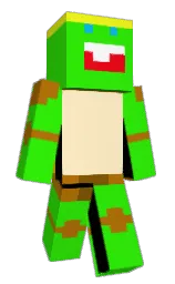 harlequin and mai tai Minecraft skin — Classic model — first worn by Enagma21