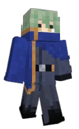 bay of many and cod gray Minecraft skin — Classic model — first worn by NekroCode