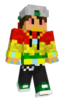 Front of Minecraft skin