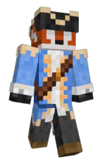 Front of dePjoes's skin