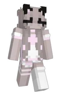 Front of Dehiscence's skin