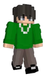 japanese laurel and sandstone Minecraft skin — Slim model — first worn by camanbeeru