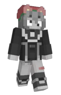 Front of MonoChispa's skin