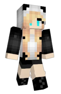 Front of Latebat's skin