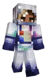 cannon black and port gore Minecraft skin — Classic model — first worn by Aycetronaut
