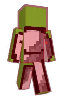Front of PLATONUZ's skin