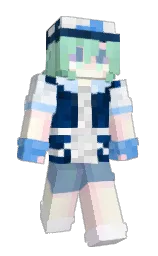 Slim Minecraft skin
