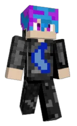 hampton and cod gray Minecraft skin — Classic model