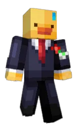 xXAgent_DuckXx's Minecraft skin wearing the Hero cape