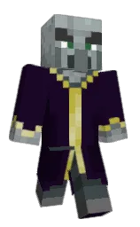 violet and jaguar Minecraft skin — Slim model