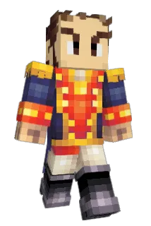 32Jeelow Minecraft avatar full body
