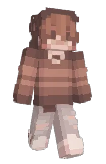 Front of TootsiBear's skin