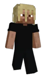 AnchorMeta's Minecraft skin wearing the 15th Anniversary cape