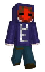 Koqqu's Minecraft skin wearing the Migrator cape