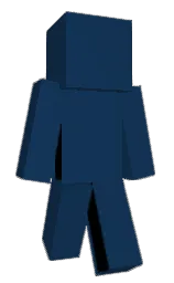 blue zodiac and red orange Minecraft skin — Classic model