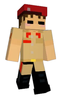 Front of Minecraft skin