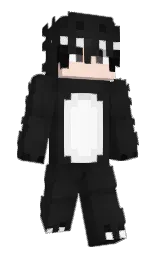 white and mine shaft Minecraft skin — Slim model
