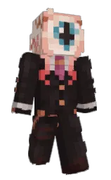 Midoriya1010724's Minecraft skin wearing the Aurora cape