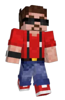 Front of Rendog's skin