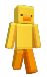 Duckeeeeee's Minecraft skin wearing the 15th Anniversary cape