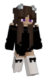 black and treehouse Minecraft skin — Slim model