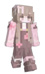 classic rose and rodeo dust Minecraft skin — Slim model — first worn by itsnanaya