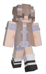 Slim Minecraft skin