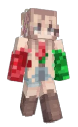 Slim Minecraft skin