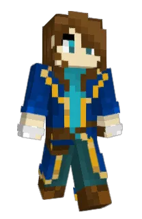 Front of Twior's skin