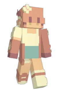 Front of Minecraft skin