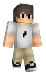 LuckDroid's Minecraft skin wearing the Migrator cape