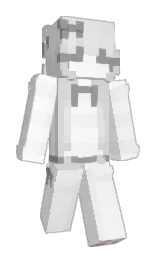 white and alto Minecraft skin — Classic model