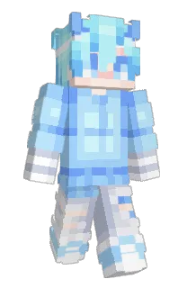 Front of SweatHunter's skin