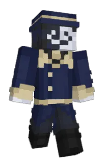 Front of KromeB's skin