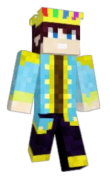 malibu and champagne Minecraft skin — Classic model
