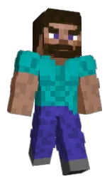 GigaSteve's Minecraft skin wearing the Builder cape