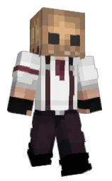 lazmc's Minecraft skin wearing the Migrator cape