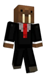 Frankly_Scott's Minecraft skin wearing the Migrator cape