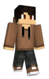chardonnay and heavy metal Minecraft skin — Slim model — first worn by Devx360